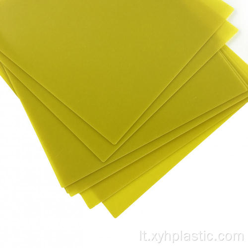 Izoliacijos plastikas 3240 geltonos šviesos epoksidinis lapas